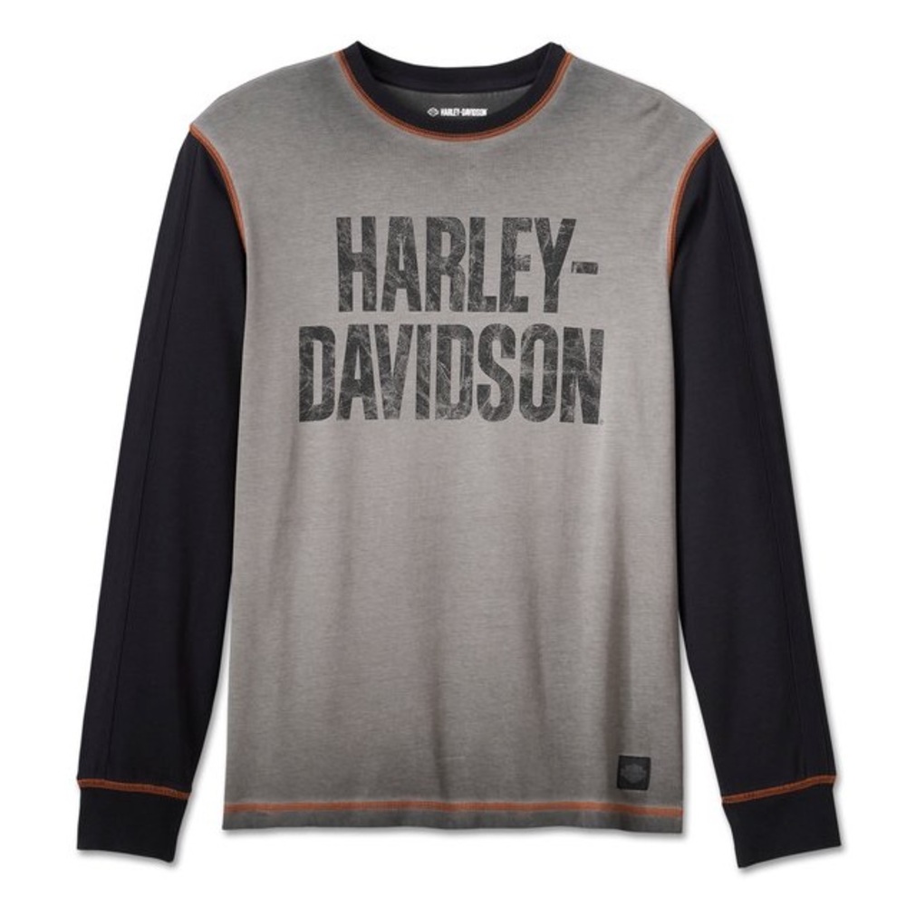 Harley-Davidson Men's Iron Bar Long Sleeve Tee 2XL